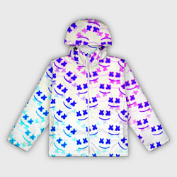 Женская ветровка Marshmello pattern neon