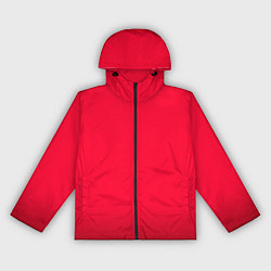 Женская ветровка Карминово-красный мягкий градиент с затемнением