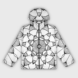 Женская ветровка Мандала узор ракушка