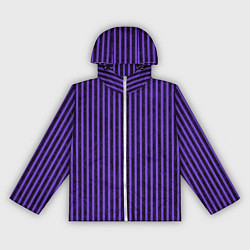 Женская ветровка Полосатый яркий фиолетовый