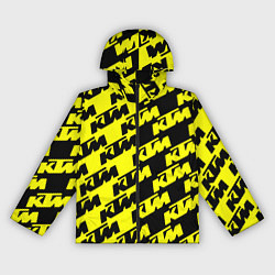 Женская ветровка KTU жёлто чёрный стиль
