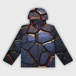 Женская ветровка Темная абстрактная объемная плитка