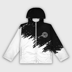 Женская ветровка Лестерсити белая краска спорт