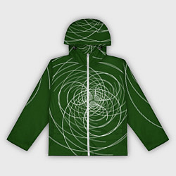 Женская ветровка Контурные вихри