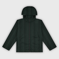 Женская ветровка Чёрный в мелкие полоски