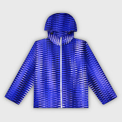 Женская ветровка Синий ультрамарин абстрактные полосы