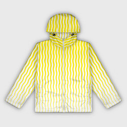 Женская ветровка Вертикальные волнистые линии