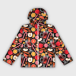 Женская ветровка Глинтвейн с фруктами