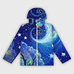 Женская ветровка Звездный лес
