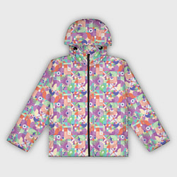 Женская ветровка Геометрические фигуры со звездами