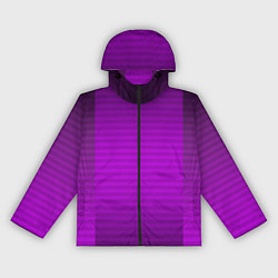 Женская ветровка Фиолетовый градиентный полосатый комбинированный у