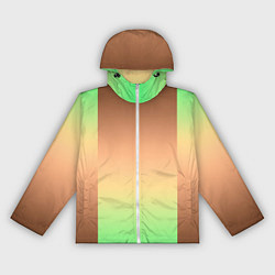 Женская ветровка Фисташковый комбинированный градиент