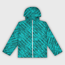 Женская ветровка Кристальный голубой текстура