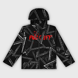 Ветровка с капюшоном женская F*ck off, цвет: 3D-черный