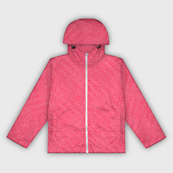 Женская ветровка Сочный розовый однотонный текстурированный