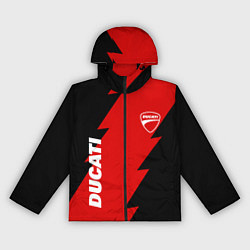 Женская ветровка Ducati - logo