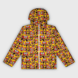 Женская ветровка Мультяшные монстрики узор