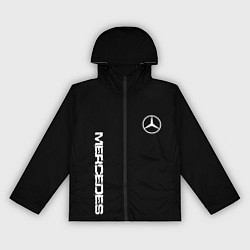 Женская ветровка Mercedes benz logo white auto