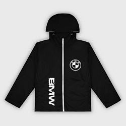 Женская ветровка BMW logo white auto
