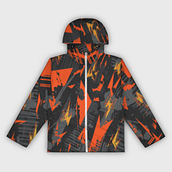 Женская ветровка Яркий абстрактный узор для спорта