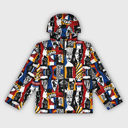 Женская ветровка Лица и узоры