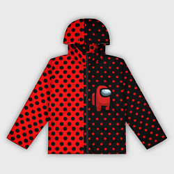 Женская ветровка Among us geometry dot