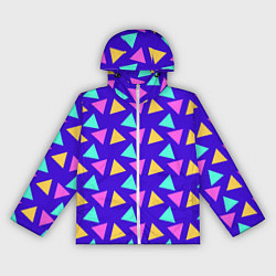 Женская ветровка Треугольники паттерн