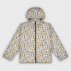 Женская ветровка Человечки и монстры