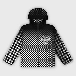 Женская ветровка Россия клетка паттерн