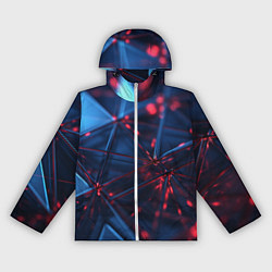 Женская ветровка Абстрактные треугольные элементы