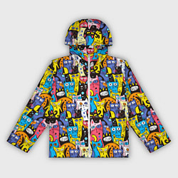 Женская ветровка Креативные коты