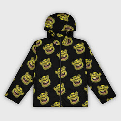 Женская ветровка Паттерн - Шрек