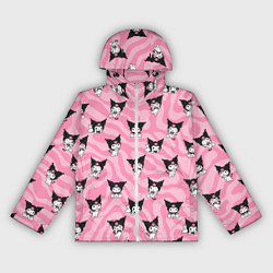 Женская ветровка Розовый паттерн Куроми