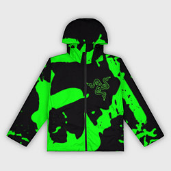 Женская ветровка Razer кислотный стиль краски