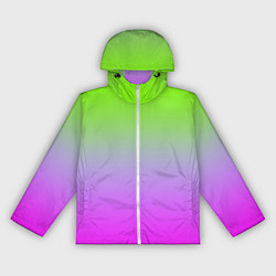 Женская ветровка Неоновая градиент абстракция