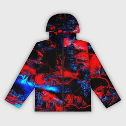 Женская ветровка Космические краски шторм