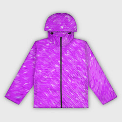 Женская ветровка Фиолетово-белые мазки