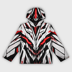 Женская ветровка Красное абстрактное лицо монстра