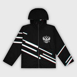 Женская ветровка Полосы герб спорт