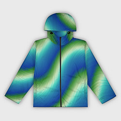 Женская ветровка Морская волна арт