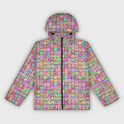 Женская ветровка Человечки эмоциональные