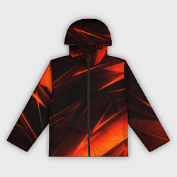 Женская ветровка Geometry orange stripes
