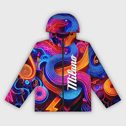 Женская ветровка Colourful abstraction - Milano