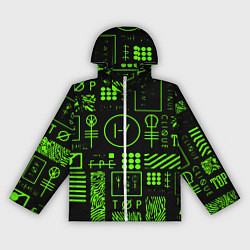 Женская ветровка Twenty one pilots neon