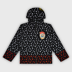 Женская ветровка Герб РФ и ссср ласточки