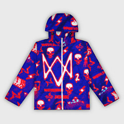 Женская ветровка Watch dogs neon