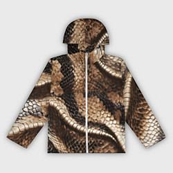 Женская ветровка Красивая змеиная кожа