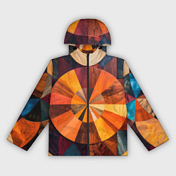 Женская ветровка Круговая мозайка