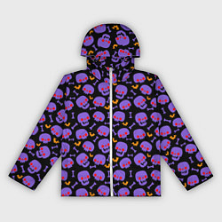 Ветровка с капюшоном женская Красный взгляд, цвет: 3D-белый