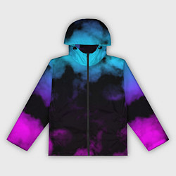 Женская ветровка Градиент - дым